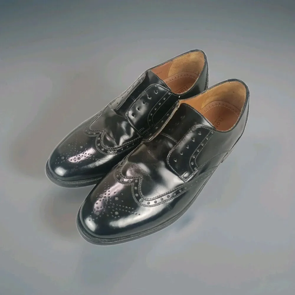 Florsheim Brookside‎ Wingtip Oxford Men's 10.5 Genuine Leather Sleek Dress Shoe